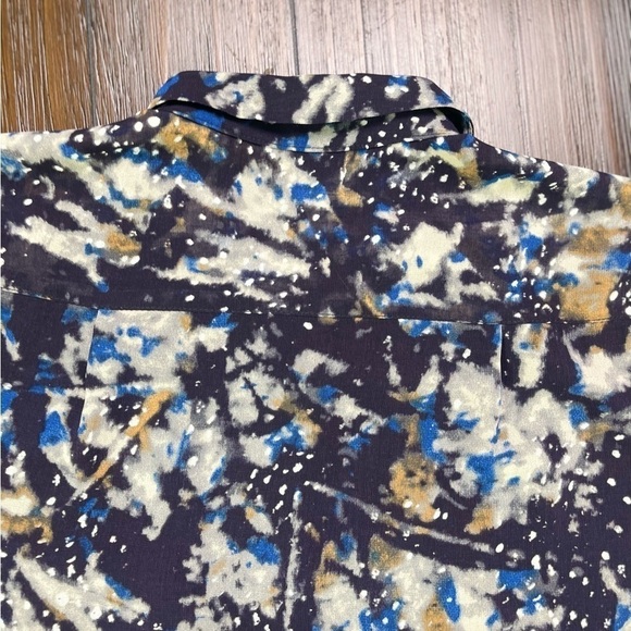 Cabi Style# 366 Starry Night Long Sleeve Blouse Size Medium - Picture 7 of 9